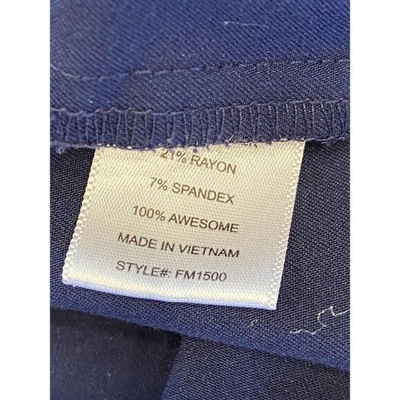 Figs Mens Leon Three-Pocket Scrub Top Size XL Navy Nursing Healthcare Lab FM1500 - Picture 6 of 11